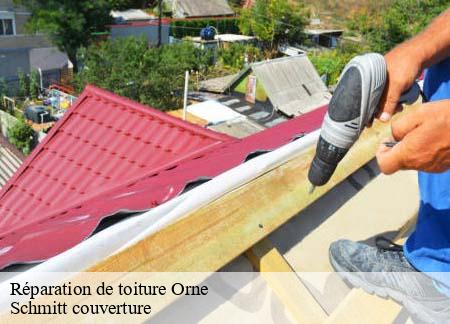 Réparation de toiture 61 Orne  Schmitt couverture