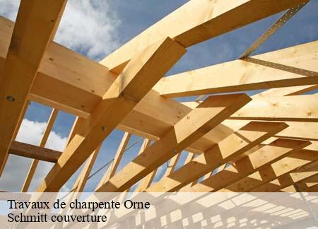 Travaux de charpente 61 Orne  Schmitt couverture