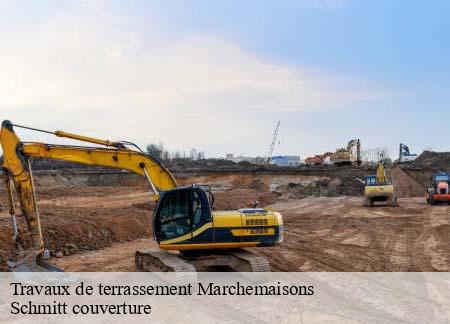 Travaux de terrassement  marchemaisons-61170 Schmitt couverture